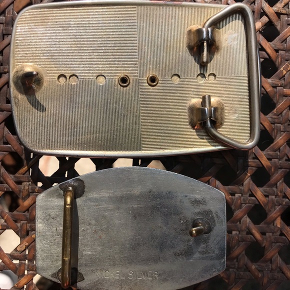 Vintage Pair of Belt Buckles